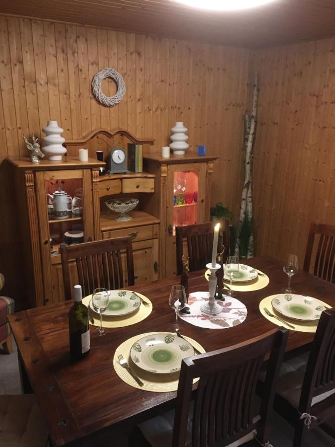 Kranich-Holzferienhaus 'Kleine Auszeit' Rehden Luaran gambar